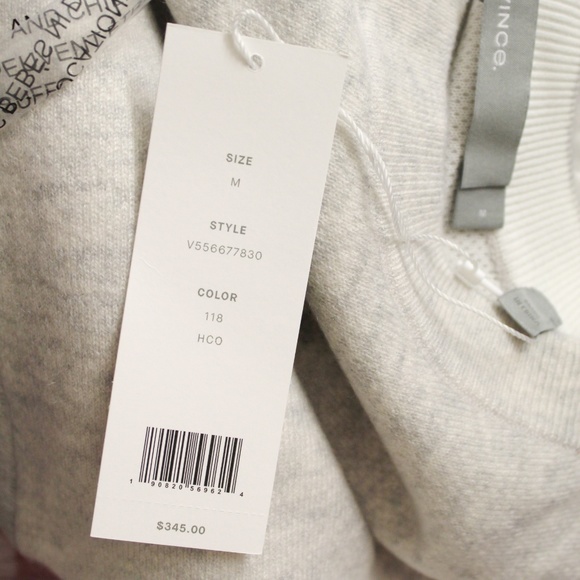 NWT Vince Stylishly Chic Cashmere Sweater - Picture 4 of 8